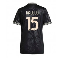 Juventus Pierre Kalulu #15 Koszulka Trzecia damskie 2025-26 Krótki Rękaw